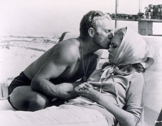 A Thomas Crown-ügy - Filmfotók - Steve McQueen, Faye Dunaway