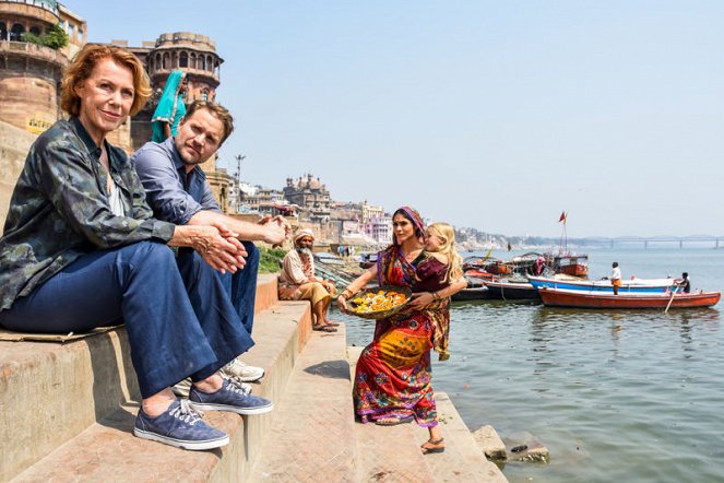 Fluss des Lebens - Geboren am Ganges - Z filmu - Gaby Dohm, Janek Rieke, Pegah Ferydoni