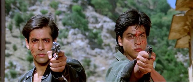 Karan Arjun - Z filmu - Salman Khan, Shahrukh Khan