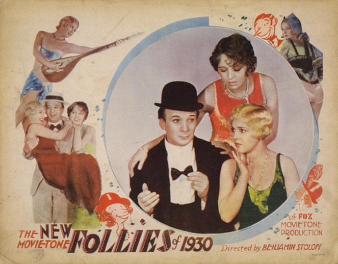 New Movietone Follies of 1930 - Lobbykarten