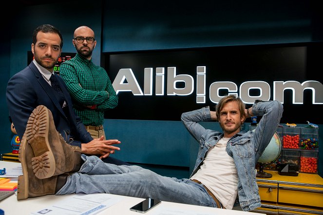 Alibi.com - Werbefoto - Tarek Boudali, Julien Arruti, Philippe Lacheau