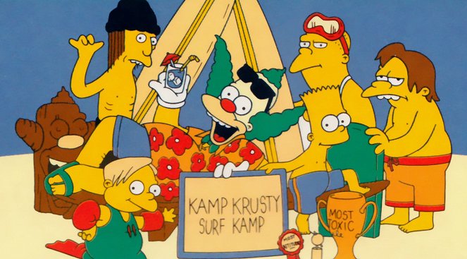 Los simpson - Campamento Krusty - Promoción