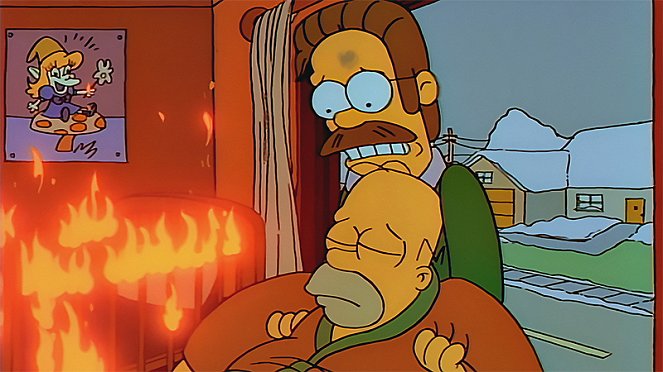 The Simpsons - Season 4 - Homer the Heretic - Van film