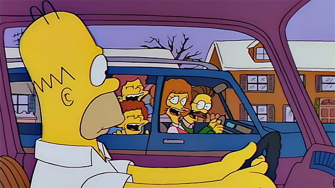 The Simpsons - Season 4 - Homer the Heretic - Van film