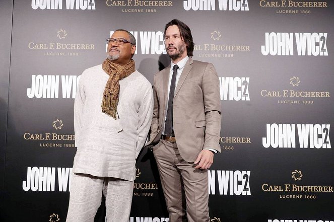 John Wick: Chapter 2 - Events - Laurence Fishburne, Keanu Reeves