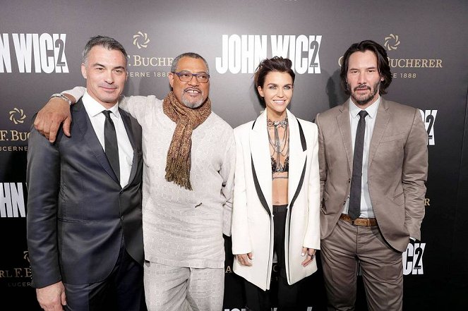 John Wick: Chapter 2 - Events - Chad Stahelski, Laurence Fishburne, Ruby Rose, Keanu Reeves