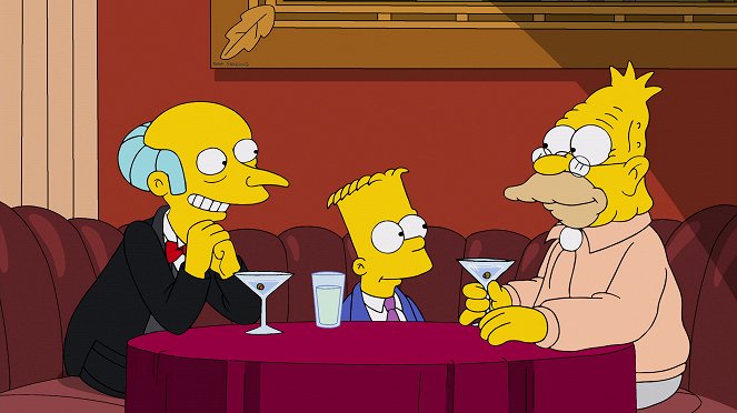 Les Simpson - Charmeur grand-père - Film