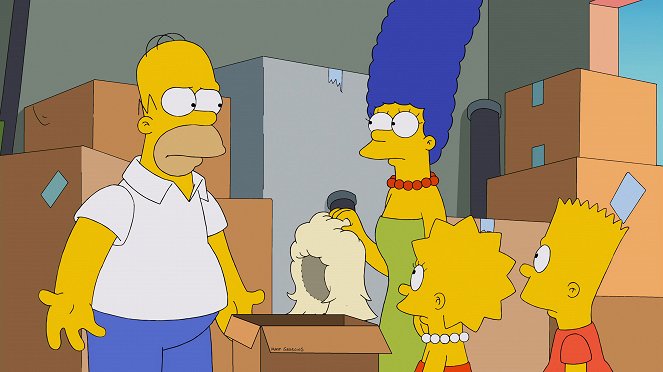 The Simpsons - Gorgeous Grampa - Van film