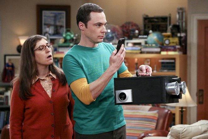 The Big Bang Theory - The Emotion Detection Automation - Van film - Mayim Bialik, Jim Parsons