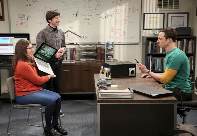 The Big Bang Theory - Season 10 - The Emotion Detection Automation - Photos - Mayim Bialik, Simon Helberg, Jim Parsons