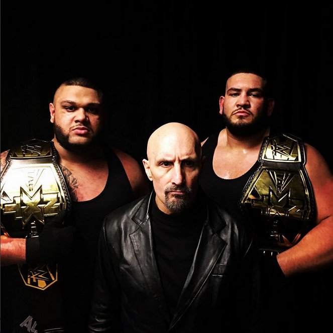 NXT TakeOver: San Antonio - Dreharbeiten - Sunny Dhinsa, Paul Ellering, Gzim Selmani