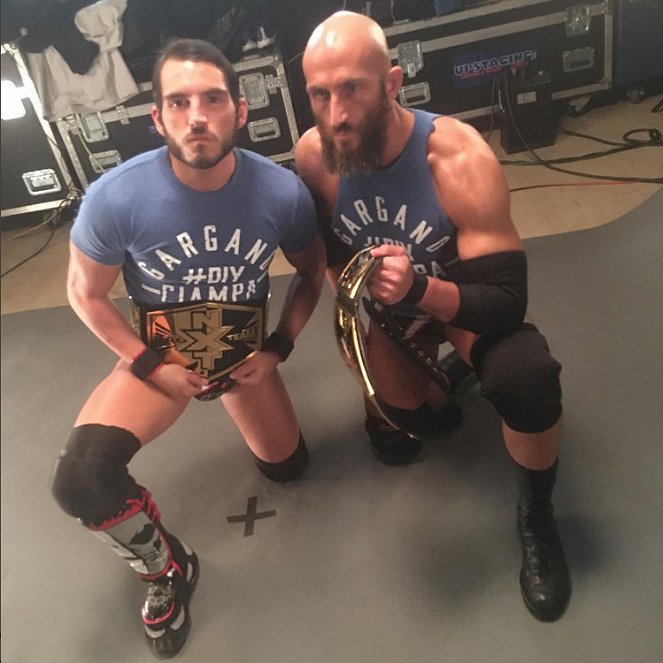 NXT TakeOver: San Antonio - Forgatási fotók - Johnny Gargano, Tommaso Whitney