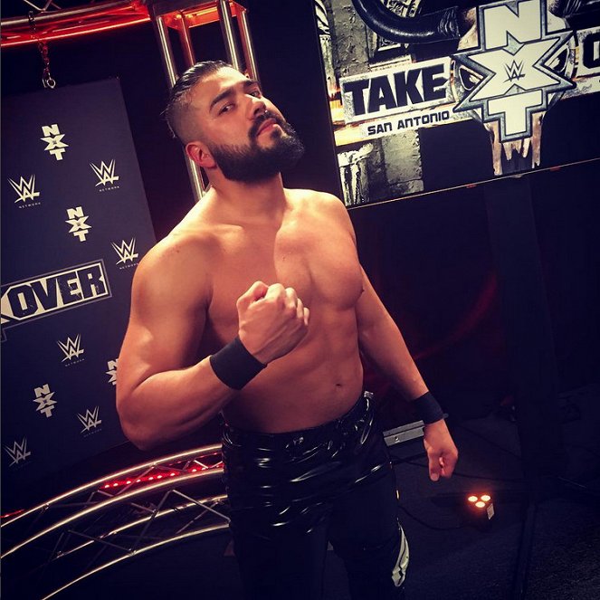 NXT TakeOver: San Antonio - Del rodaje - Manuel Alfonso Andrade Oropeza