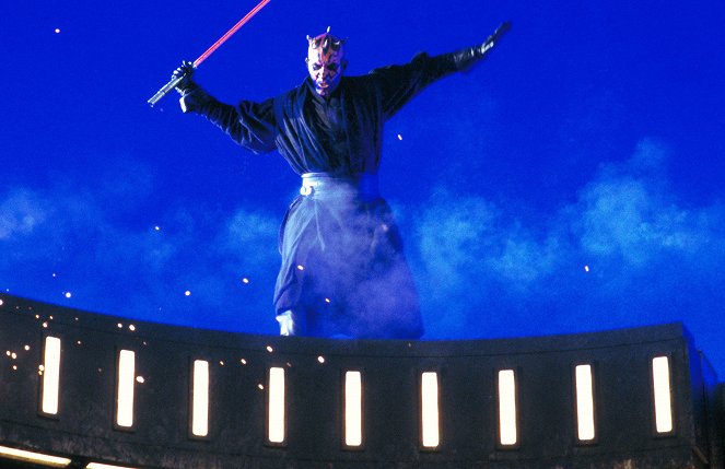 Star Wars: Episode I - The Phantom Menace - Van de set - Ray Park