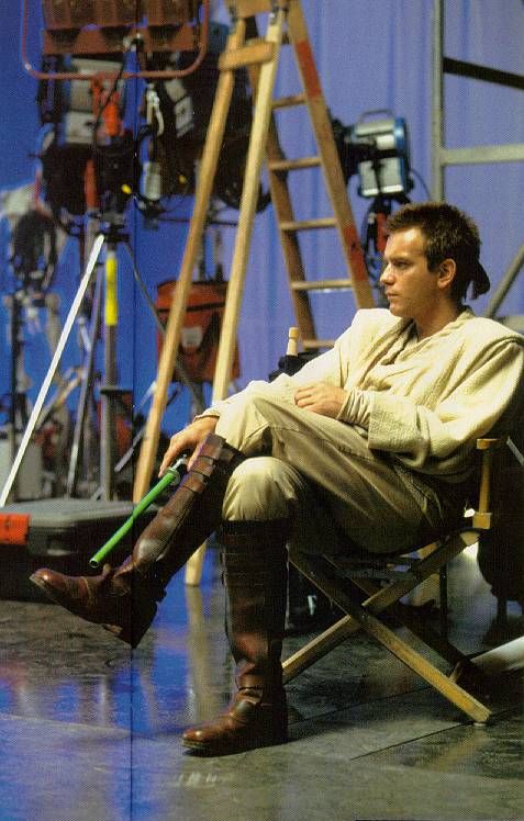 Star Wars : Episode I - La menace fantôme - Tournage - Ewan McGregor