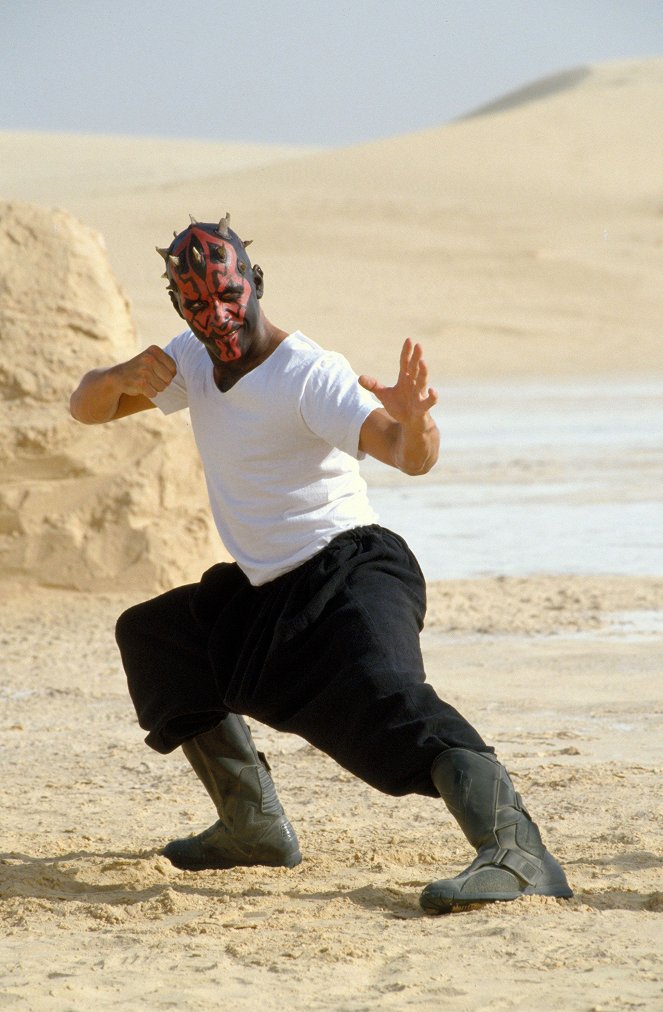 Star Wars: Episode I - Die dunkle Bedrohung - Dreharbeiten - Ray Park