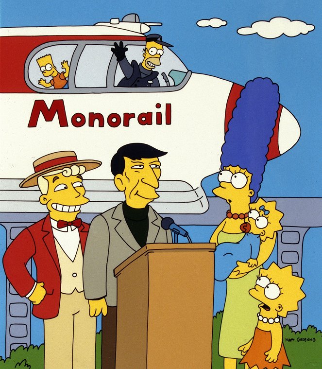 Simpsonit - Season 4 - Marge vs. the Monorail - Promokuvat