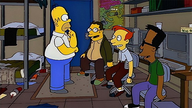 The Simpsons - Homer Goes to College - Van film