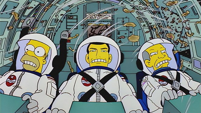 Simpsonowie - Homer w kosmosie - Z filmu