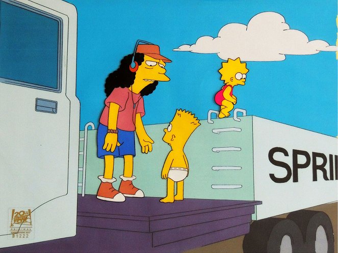 The Simpsons - Season 6 - Bart of Darkness - Van film