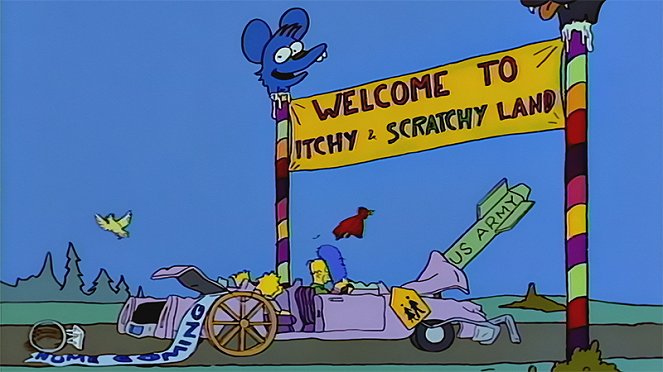 The Simpsons - Itchy & Scratchy Land - Van film