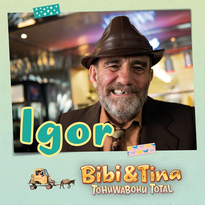 Bibi & Tina 4 - Tohuwabohu Total - Lobby karty - Albert Kitzl
