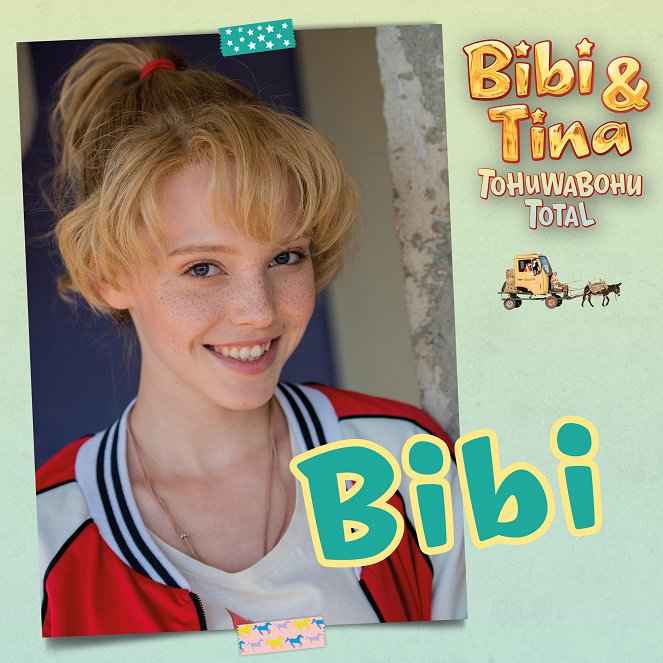 Bibi & Tina 4 - Tohuwabohu Total - Lobbykaarten - Lina Larissa Strahl