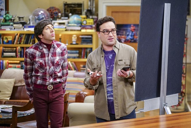 The Big Bang Theory - Season 10 - The Locomotion Reverberation - Van film - Simon Helberg, Johnny Galecki