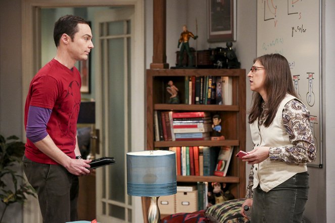 The Big Bang Theory - Season 10 - The Locomotion Reverberation - Van film - Jim Parsons, Mayim Bialik