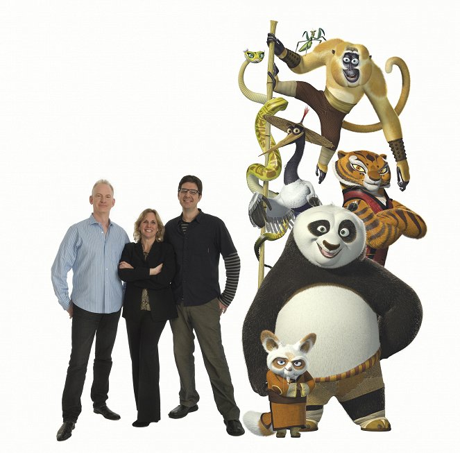 Kung Fu Panda - Promoción - John Stevenson, Melissa Cobb, Mark Osborne