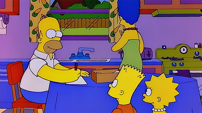 The Simpsons - And Maggie Makes Three - Van film