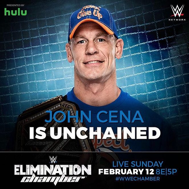 WWE Elimination Chamber - Promoción - John Cena