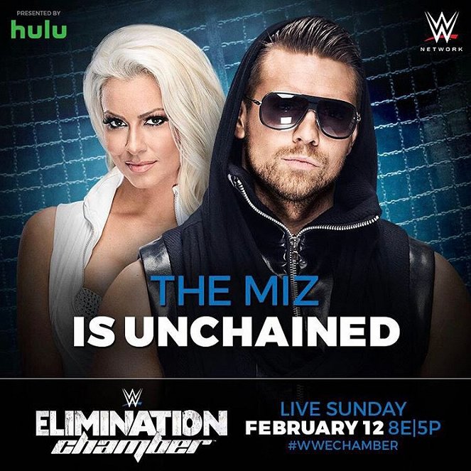 WWE Elimination Chamber - Promóció fotók - Maryse Ouellet Mizanin, Mike "The Miz" Mizanin