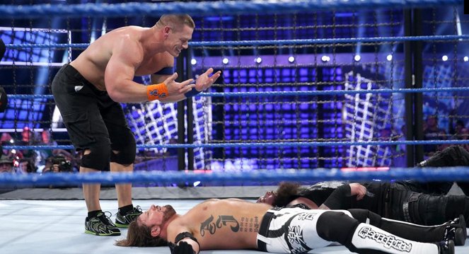 WWE Elimination Chamber - Photos - John Cena, Allen Jones