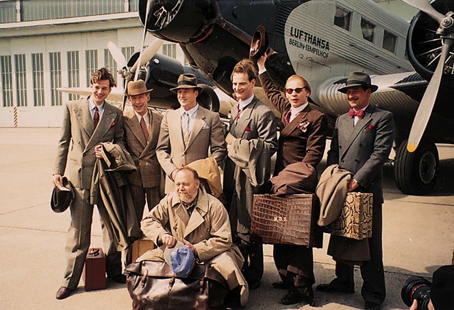 Comedian Harmonists - Tournage - Kai Wiesinger, Ulrich Noethen, Heino Ferch, Heinrich Schafmeister, Ben Becker, Max Tidof, Joseph Vilsmaier