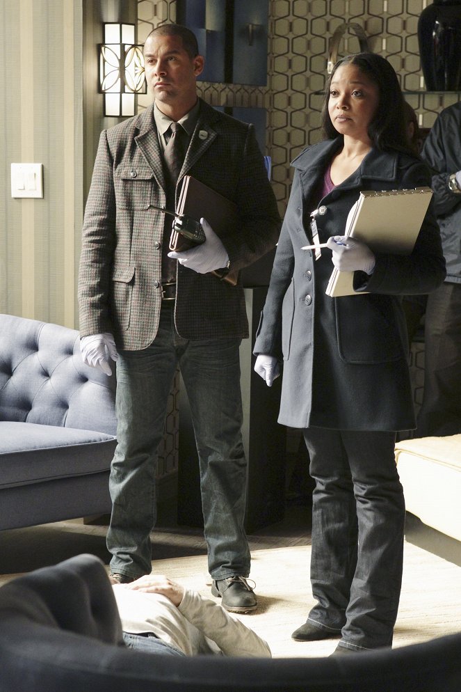 Castle - Season 3 - Lucky Stiff - Photos - Jon Huertas, Tamala Jones