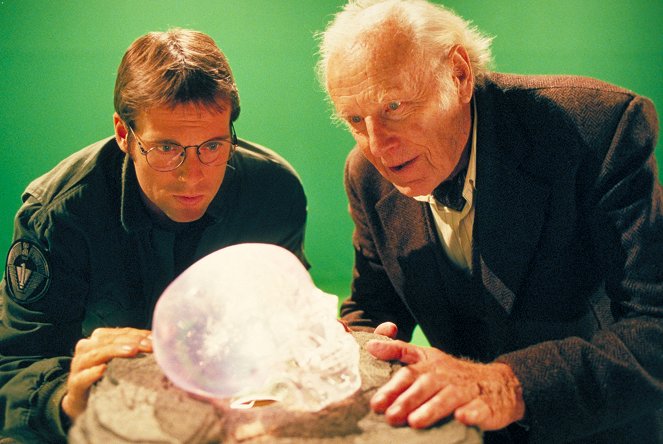 Stargate SG-1 - Season 3 - Crystal Skull - Kuvat kuvauksista - Michael Shanks, Jan Rubeš st.