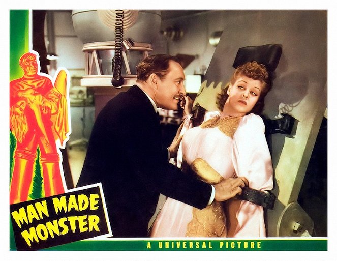 Man Made Monster - Lobbykarten - Lionel Atwill, Anne Nagel