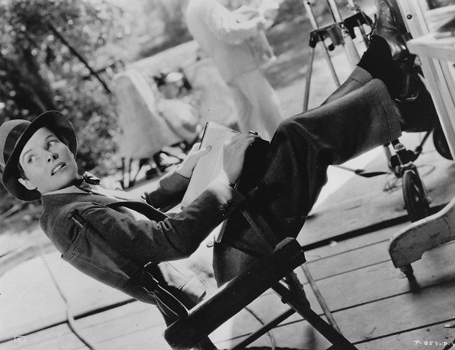 Sylvia Scarlett - Forgatási fotók - Katharine Hepburn