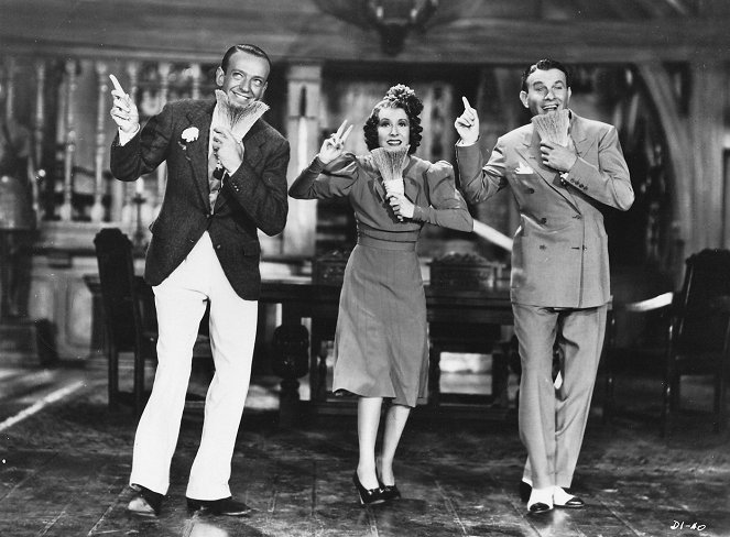 Ein Fräulein in Nöten - Filmfotos - Fred Astaire, Gracie Allen, George Burns