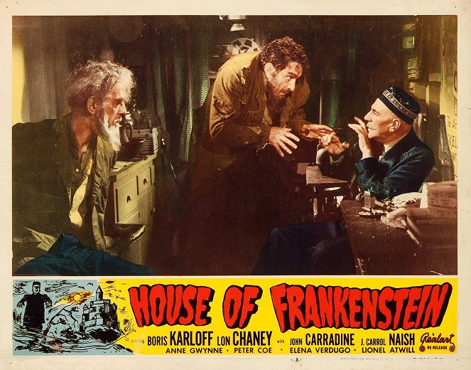 La Maison de Frankenstein - Cartes de lobby