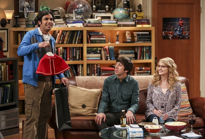 The Big Bang Theory - The Allowance Evaporation - Van film - Kunal Nayyar, Simon Helberg, Melissa Rauch