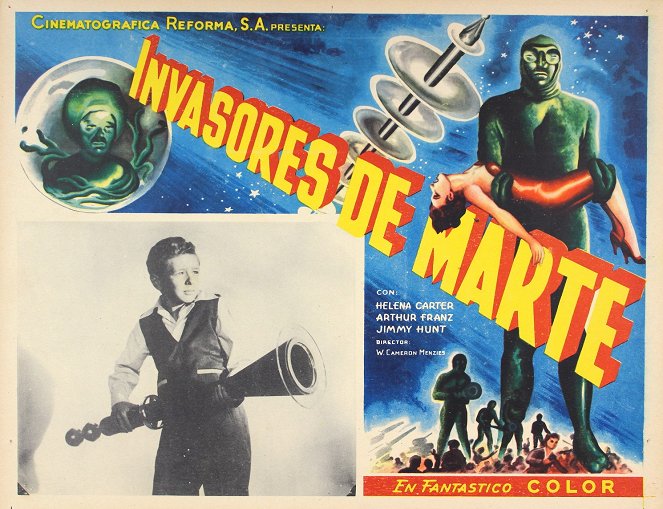 Invaders from Mars - Lobby Cards