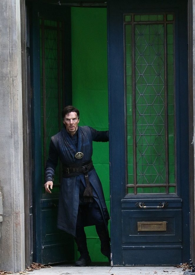 Doutor Estranho - De filmagens - Benedict Cumberbatch