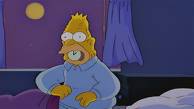 The Simpsons - Raging Abe Simpson and His Grumbling Grandson in 'The Curse of the Flying Hellfish' - Photos