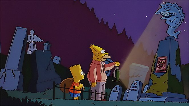 Simpsonovi - Zuřící dědeček a jeho reptající vnuk - Z filmu