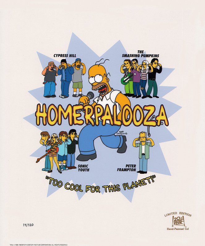 Los simpson - Season 7 - Homerpalooza - Promoción