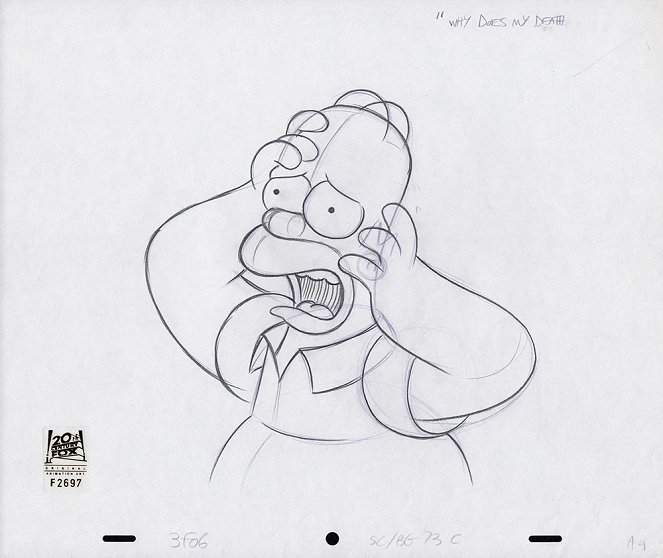 Die Simpsons - Season 7 - Wer ist Mona Simpson? - Concept Art