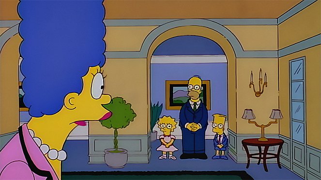 Los simpson - Escenas de la lucha de clases en Springfield - De la película