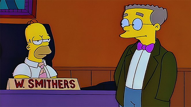 Os Simpsons - O substituto - De filmes
